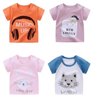 Pure cotton fun prints t-shirt for boys and girls/T-shirt for babies/cute t-shirt for kids babies #2