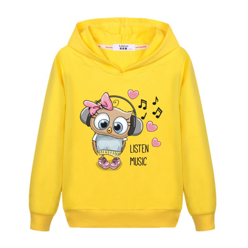 yellow hooded sweatshirt toddler