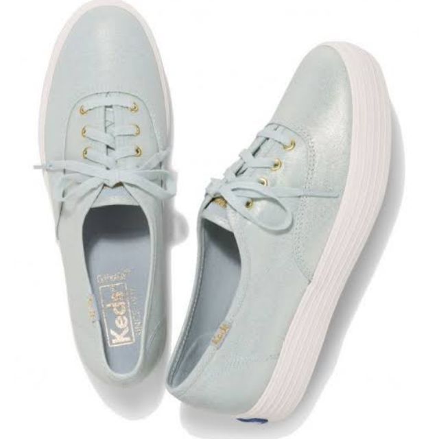 keds triple up metallic twill