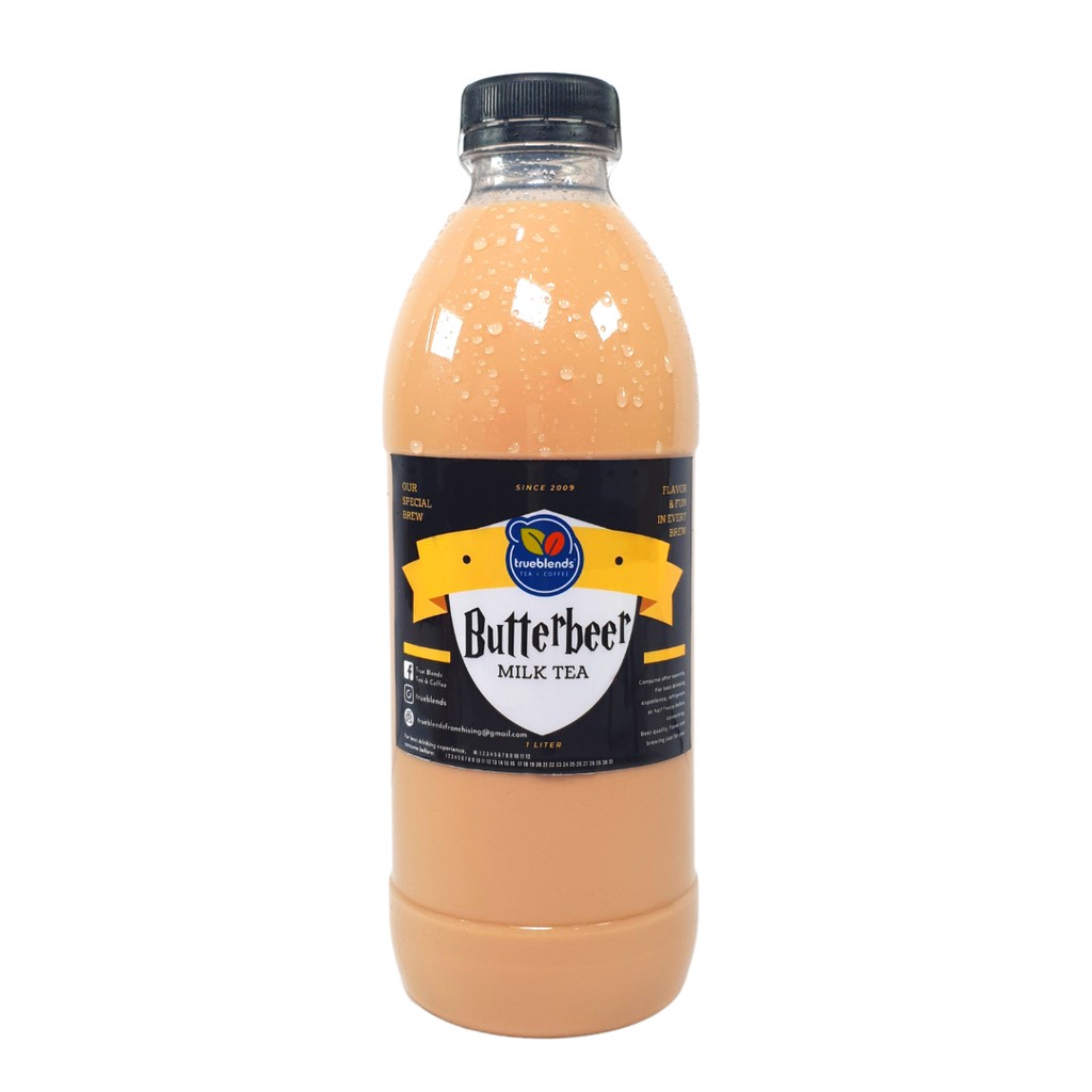 True Blends Butterbeer Milk Tea 1Liter Shopee Philippines