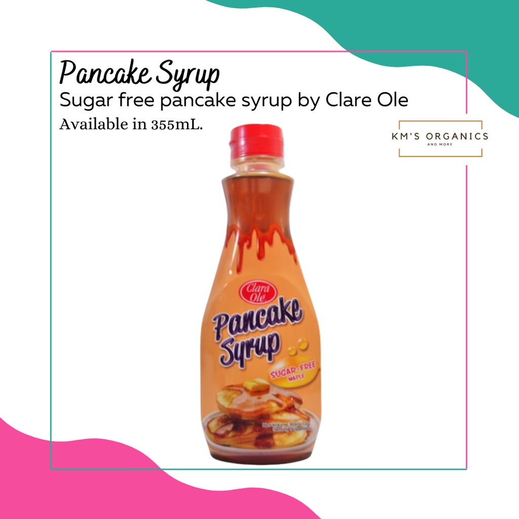 Sugar Free Pancake Syrup by Clara Ole 355ml Shopee Philippines
