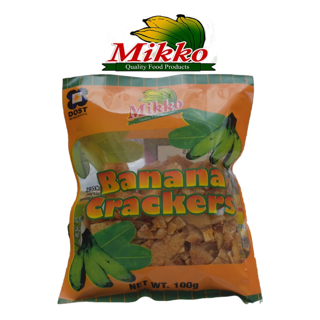 Mikko Banana Crackers, Online Shop Shopee Philippines