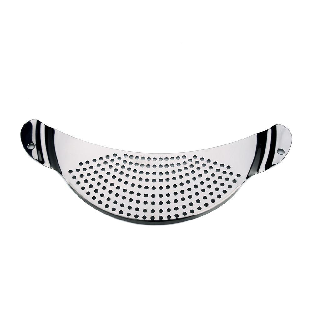 Stainless Steel Pasta Pan Fry Pot Drainer Pan Strainer Colander Tool for Kitchen