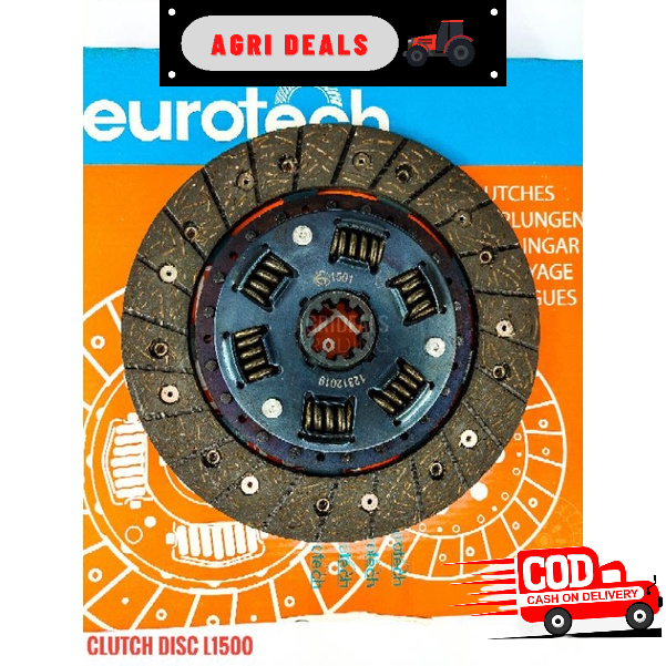 Clutch Disc / Clutch Lining Kubota L1500 w/ spring Made in Thailand