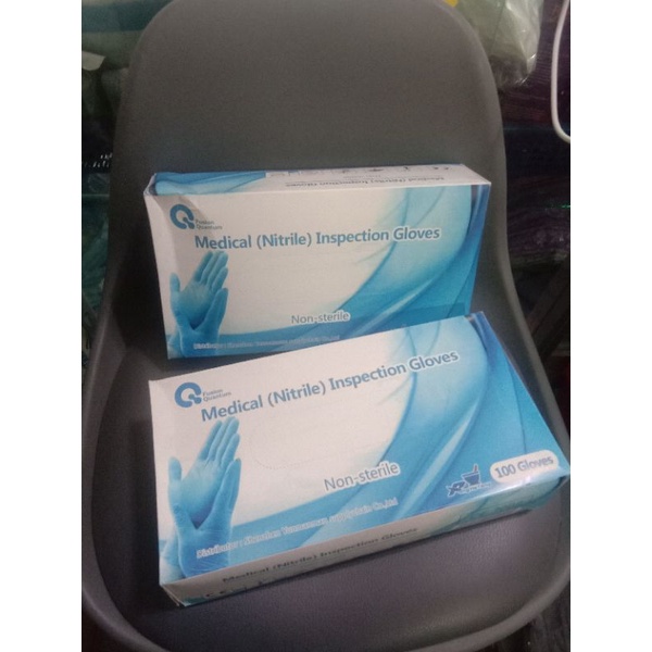 MEDICAL(NITRILE)INSPECTION GLOVES Shopee Philippines