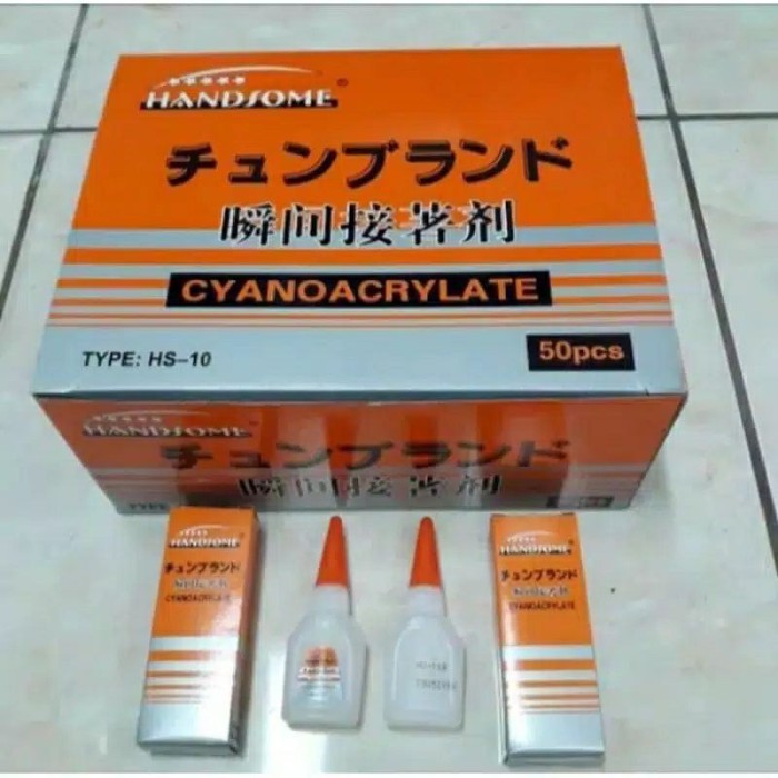Korean Glue, Handsome Glue, Multipurpose Glue 1 Box Contents 50pcs