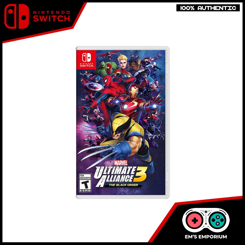 Nintendo Switch Games Marvel Ultimate Alliance 3 | Shopee Philippines