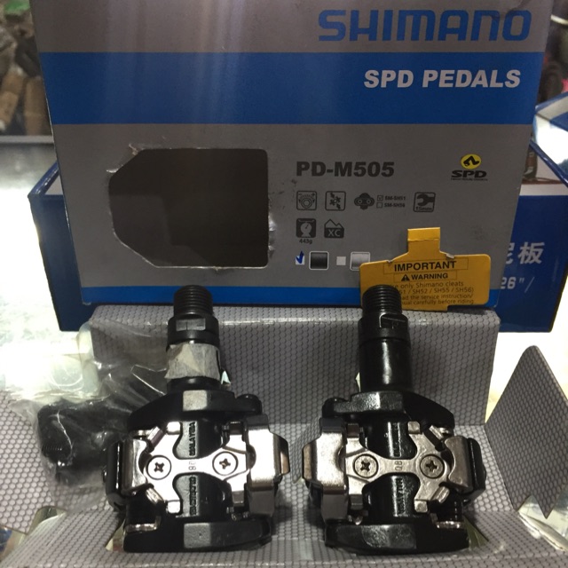 shimano spd pedals and cleats