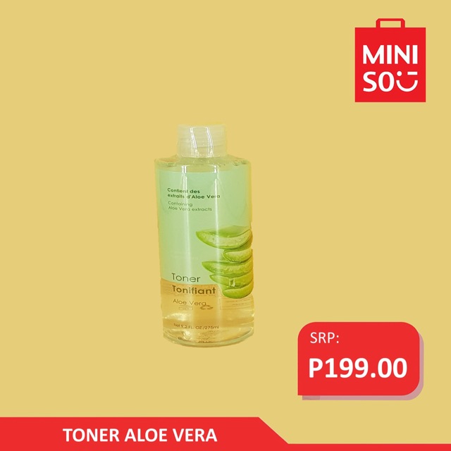 toner tonifiant aloe vera