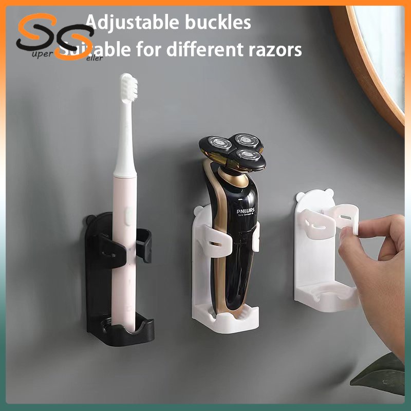 Wallmounted Electric Shaver Holder Rack Toothbrush Holder Electric