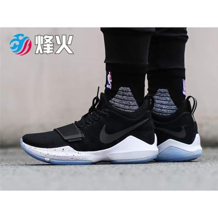 black paul george shoes