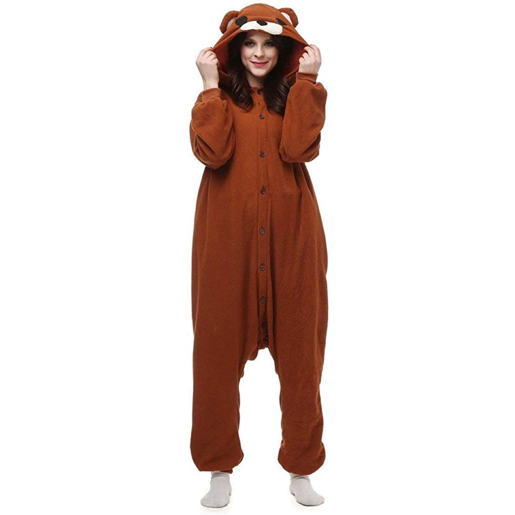 Onesie for Women Men Animal Pajamas Cosplay Adult Sleepwear Bear Costume  Cartoon Outfit | Shopee Philippines