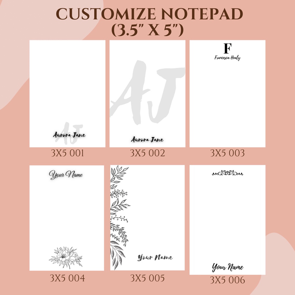 personalized-notepads-3-5-x-5-and-5-x-7-inches-shopee-philippines