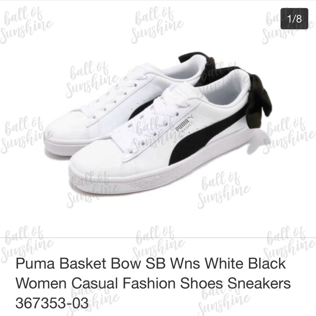 puma basket bow sb wn's