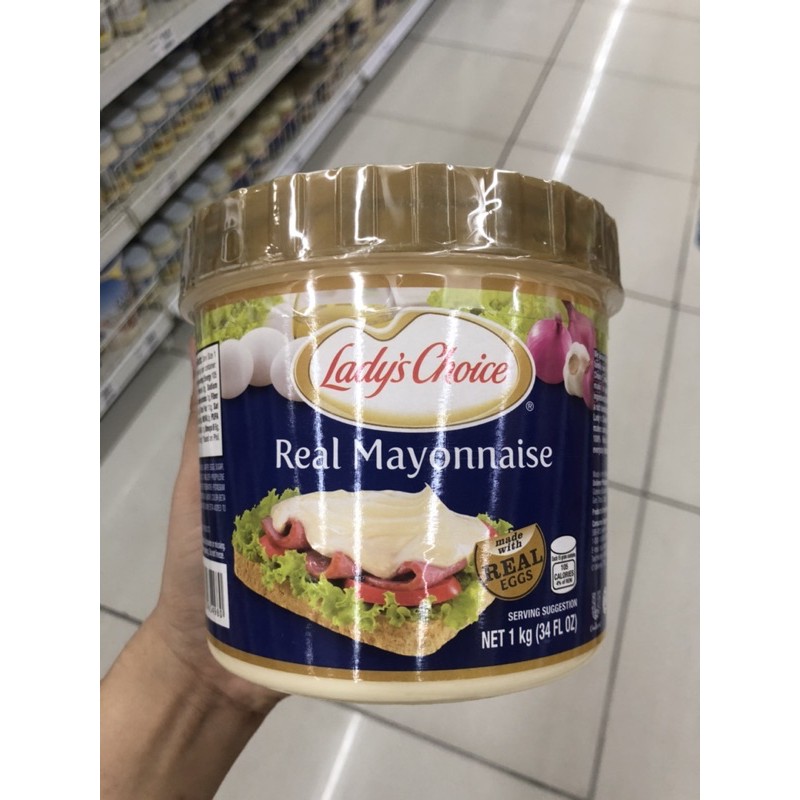 Lady's Choice Real Mayonnaise 220g/470g/1kg Shopee Philippines