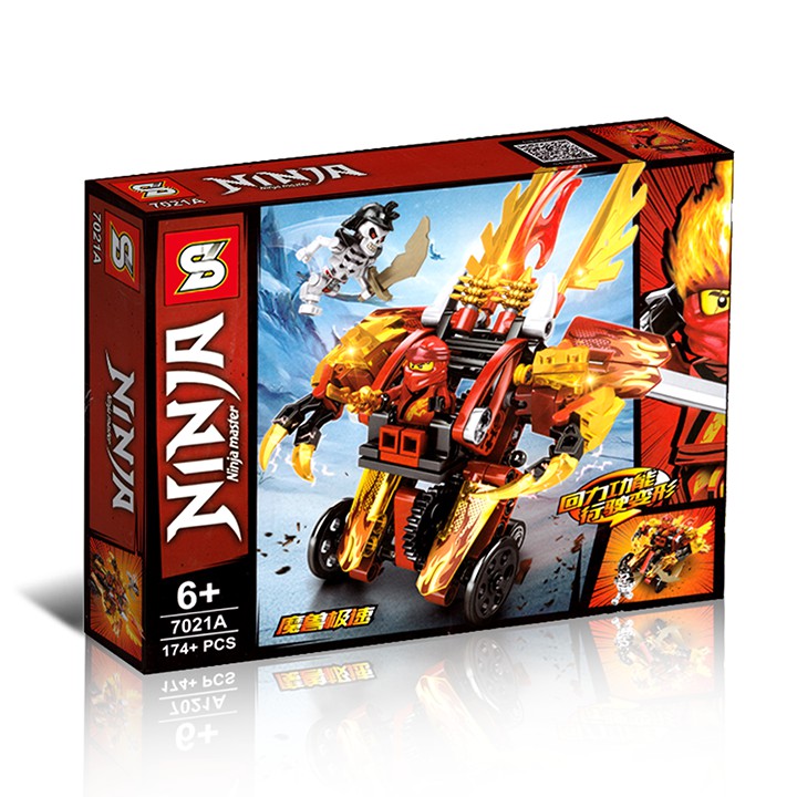 lego ninjago kai's fire mech