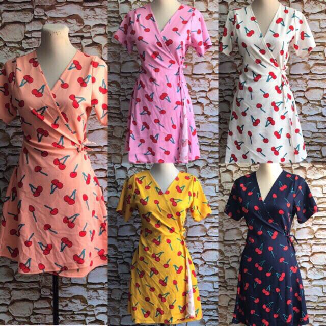 shopee wrap dress