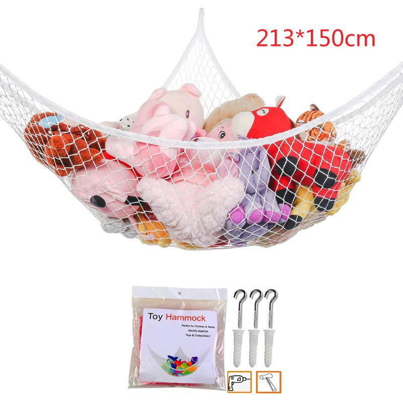 hanging toy net organizer