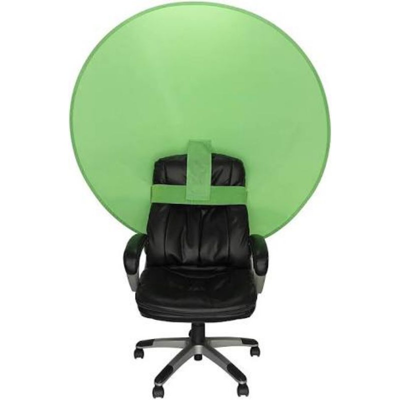 Portable Green Screen cam Background, Big Shot, (Chroma Key Green