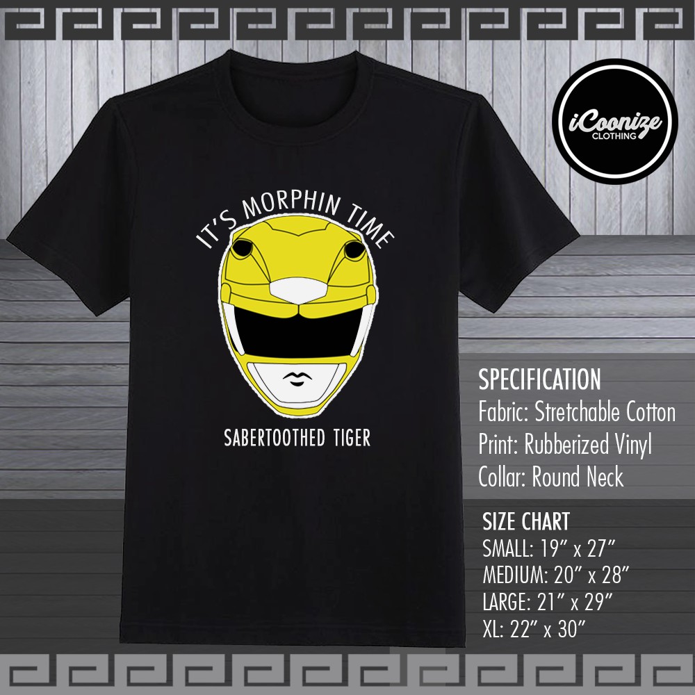 yellow ranger shirt