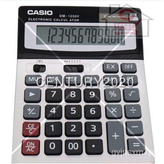 CASIO Standard Calculator Electronics Calculators with Big Button 12