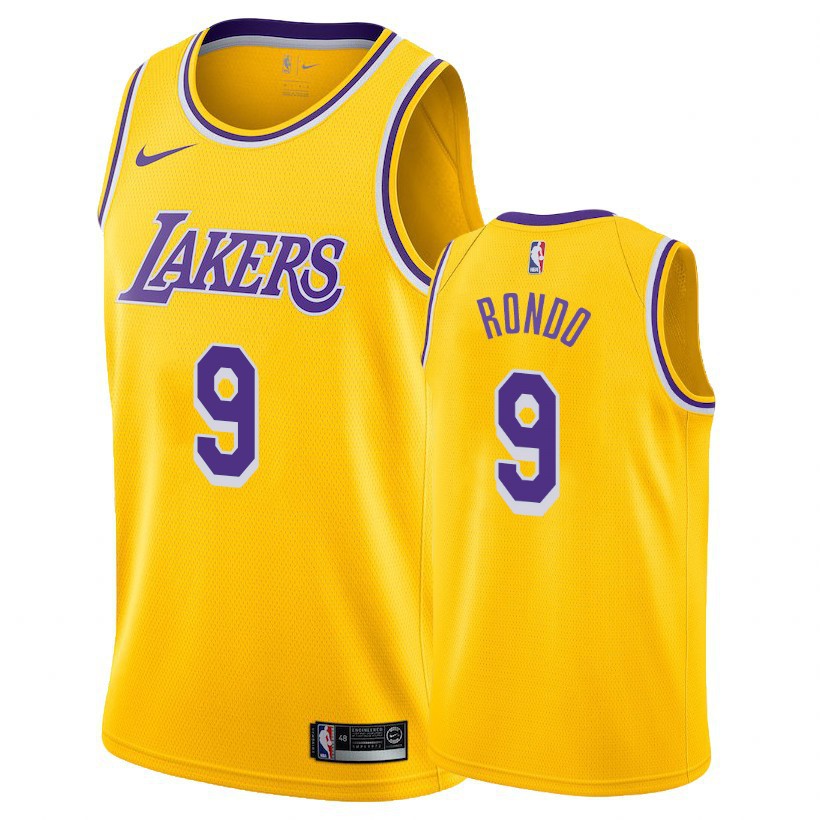 lakers rajon rondo jersey