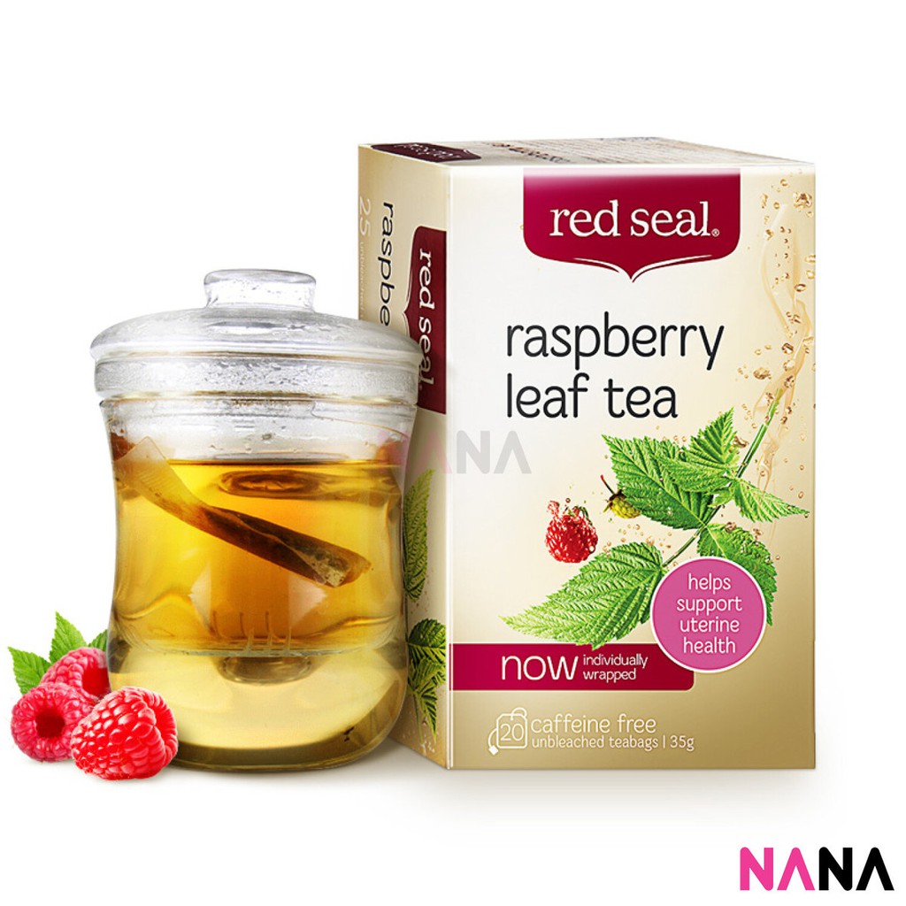 Red Seal Raspberry Leaf Tea 35g (20 Unbleached Teabags) | Shopee