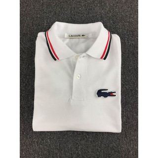 red white and blue lacoste sweater