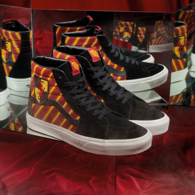 gryffindor vans high tops