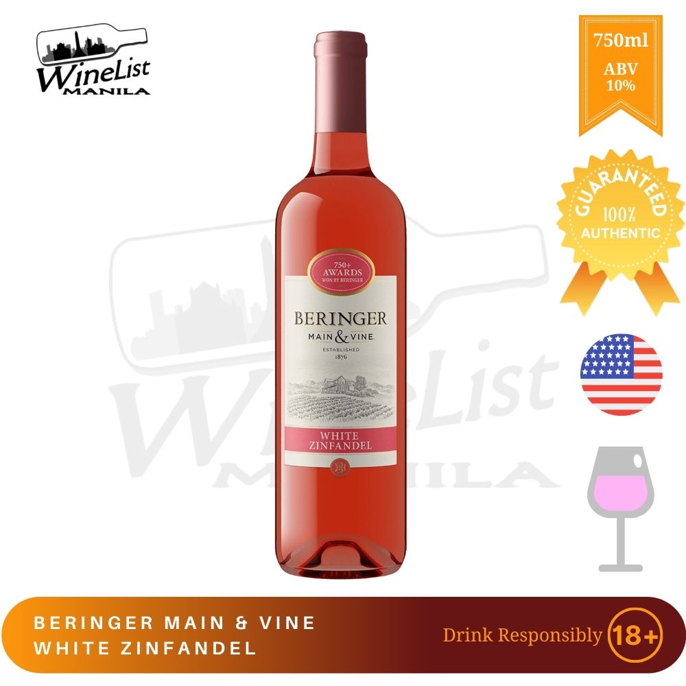 Beringer Main & Vine White Zinfandel California, USA Pink Wine