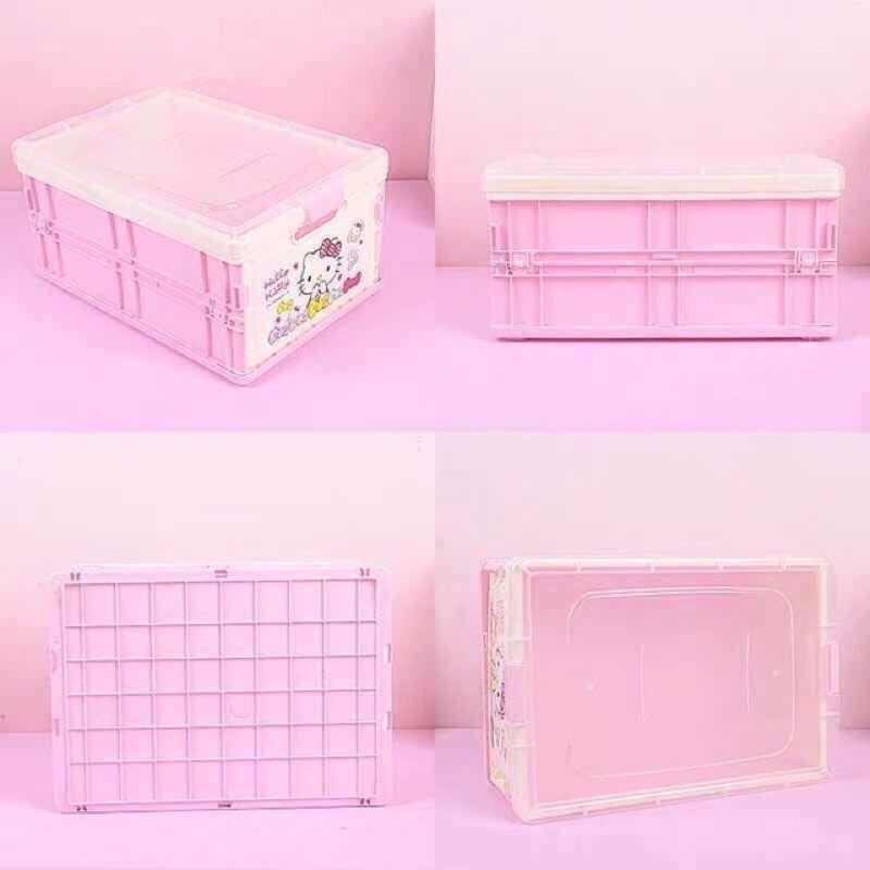 Hello Kitty Plastic Storage Box Mini Container | Shopee Philippines
