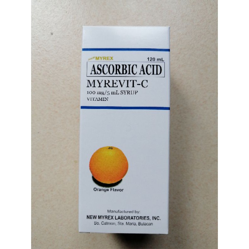 (ceelin generic) MYREVITC 120mL Vitamin C ascorbic acid for kids COD
