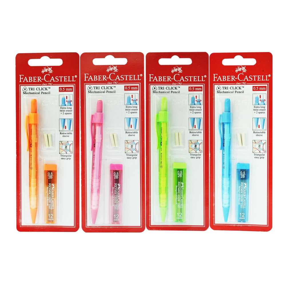 FaberCastell TriClick Mechanical Pencil 0.5mm Shopee Philippines