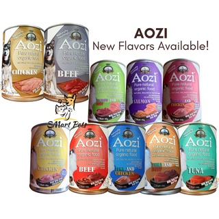 CAT KITTEN DOG PUPPY AOZI Pure Natural Organic Wet Food In Can 430g