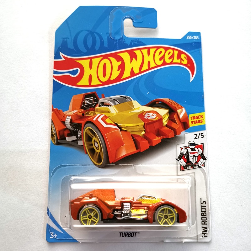 Hot Wheels Turbot Race Car HW Robots Series #2/5 Die-Cast 1:64 Scale Mattel New 