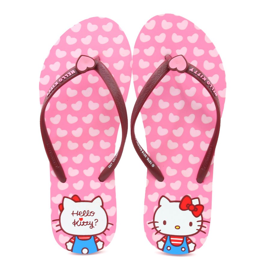 Hello Kitty Flip Flops for Ladies: Chessie (Pink) | Shopee Philippines