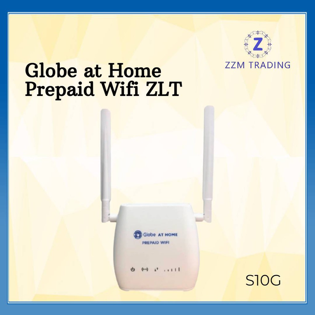 Globe at Home Prepaid Wifi ZLT S10G with Builtin Indoor Antenna (free