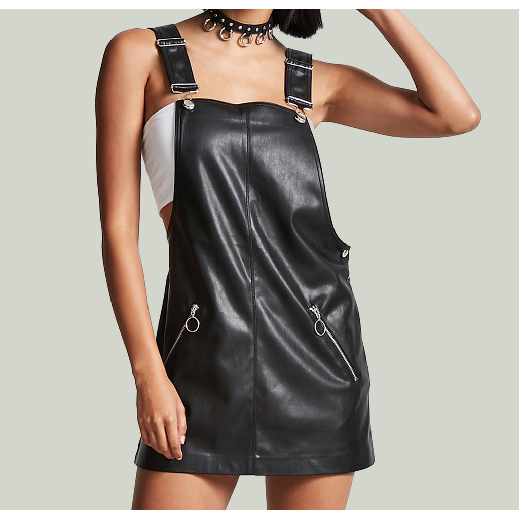 F21 Plus Leather Jumper - Seconds Sale | Shopee Philippines