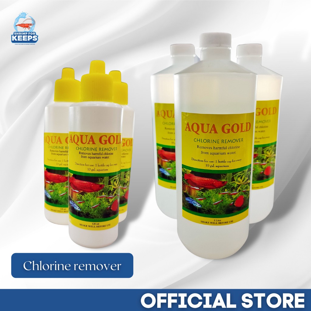 Aqua Gold Chlorine remover / Antichlorine / Dechlorinator (120 ml