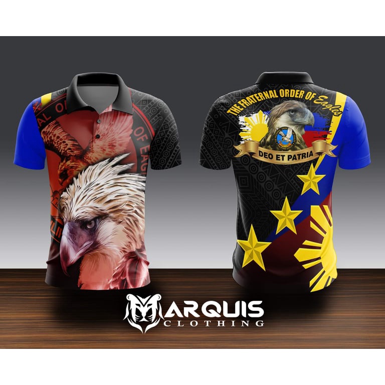 The Fraternal Order of Eagles - Polo Shirt Full Sublimation | Shopee ...