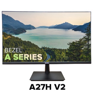 Bezel A27H V2 Office Monitor | 27” Inches | 1080p | Max 144Hz Refresh Rate | IPS Panel | Flat Screen