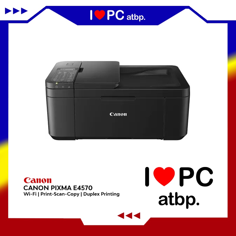 Canon Pixma E4570 Printer (WiFi, Print-Scan-Copy, Duplex Printing, ADF ...