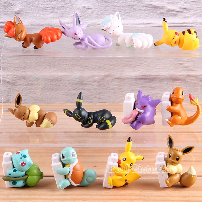 Pokemon Pikachu Doll Monsters Mew Sylveon Bulbasaur Squirtle Charmander Eevee Action Figure Toy Shopee Philippines