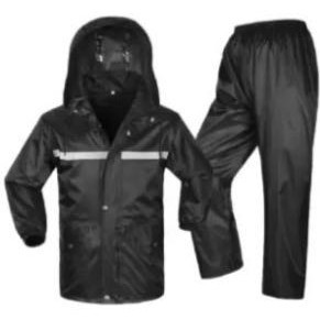 TS Motorcycle Riding Rain Coat Suit (Black) | Shopee Philippines