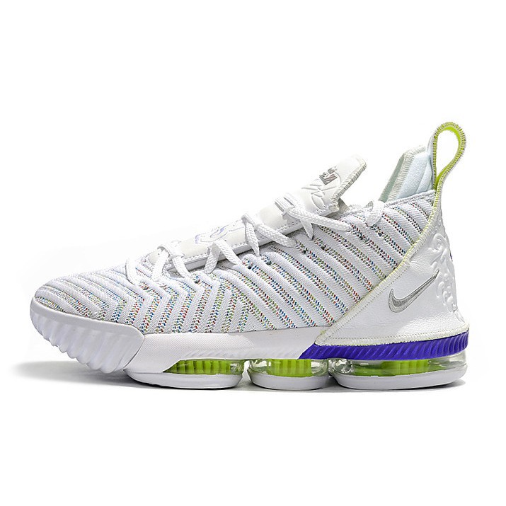 nike lebron 16 white multicolor