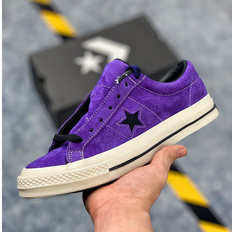 converse suede purple