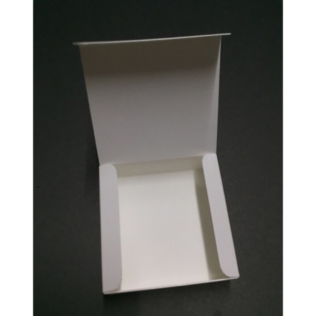 100s 4x4x1 White Box Packaging Accessories Giveaway Souvenir | Shopee ...