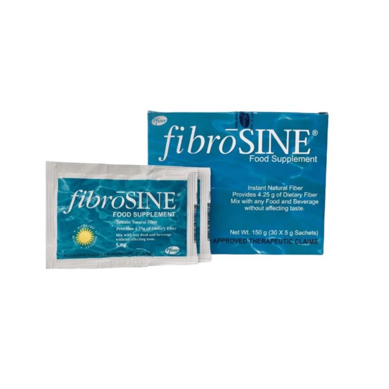 FIBROSINE SACHET 5G INSTANT NATURAL FIBER SOLD PER SACHET Shopee