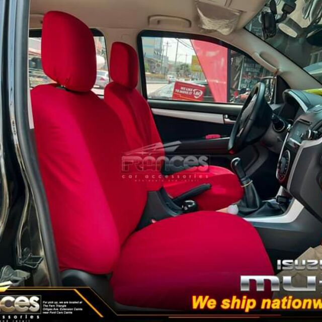 ISUZU MUX CUSTOMIZED CAR SEAT COVER | Shopee Philippines