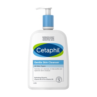 Cetaphil Gentle Skin Cleanser 1L [For Sensitive Skin / Non-Drying Facial Wash / Paraben Free] #2